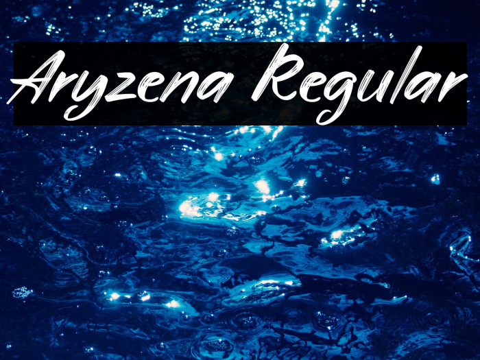 Aryzena Regular Example 2
