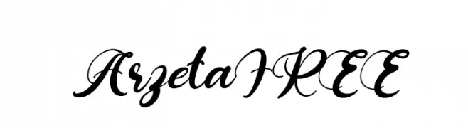 ArzetaFREE  Frei Schriftart Herunterladen