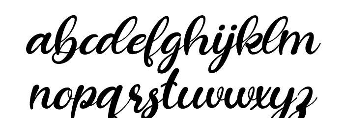 ArzetaFREE Font LOWERCASE