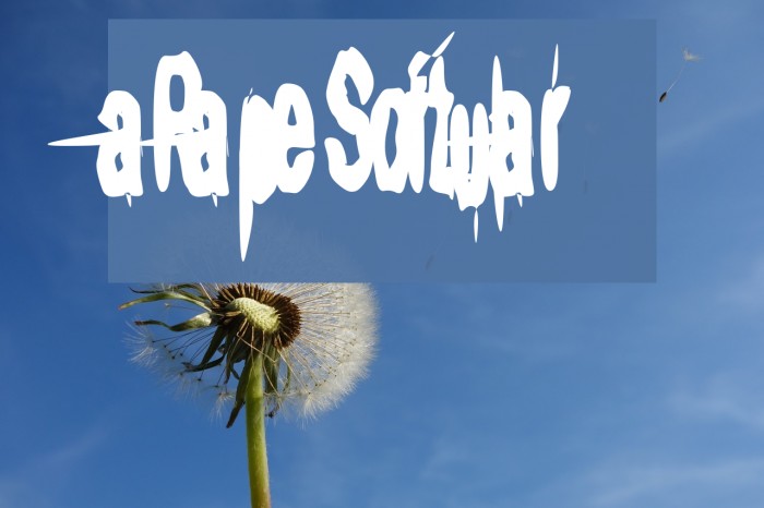 aRape Softular Font examples