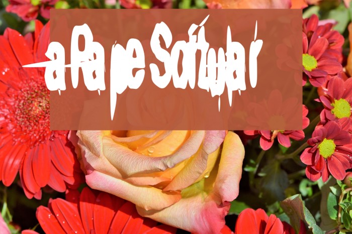 aRape Softular Font examples