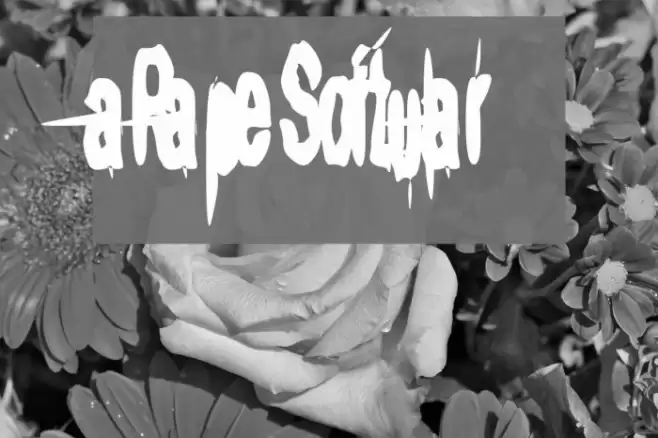 aRape Softular フォント examples