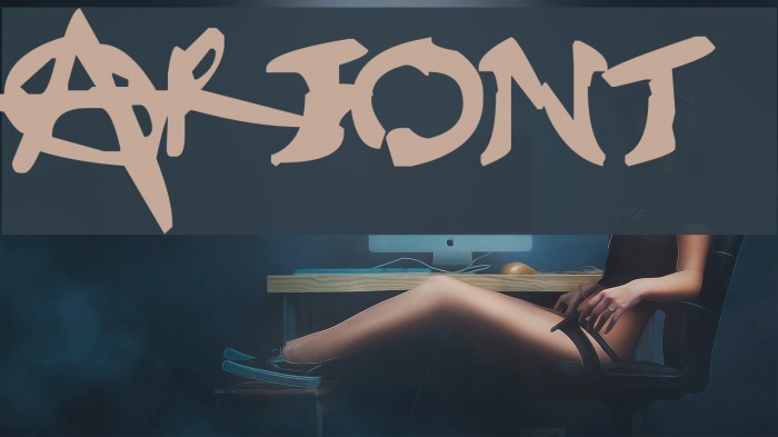 ar Font examples