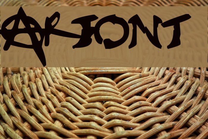 ar Font examples
