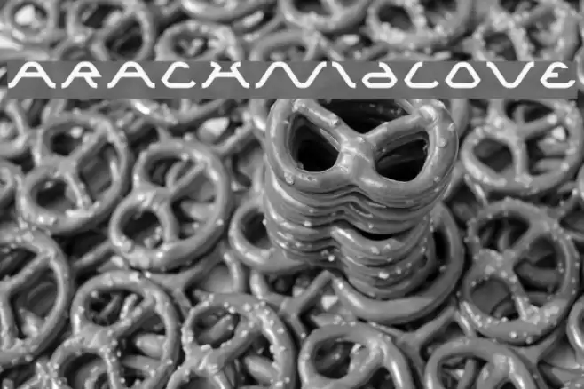 arachnidlove Font examples