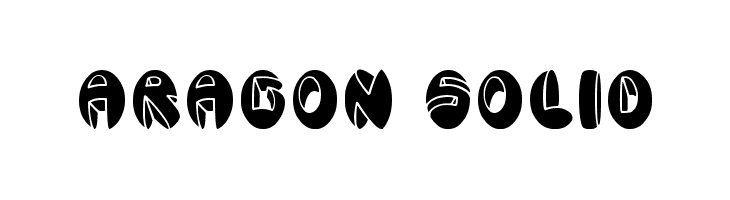 aragon solid  Frei Schriftart Herunterladen