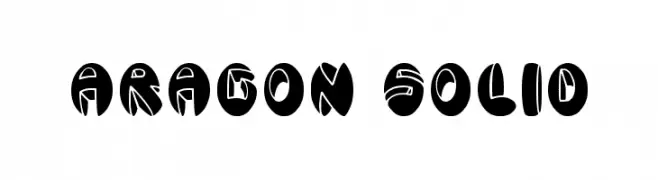 aragon solid  font caratteri gratis