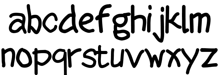 aragon Font LOWERCASE