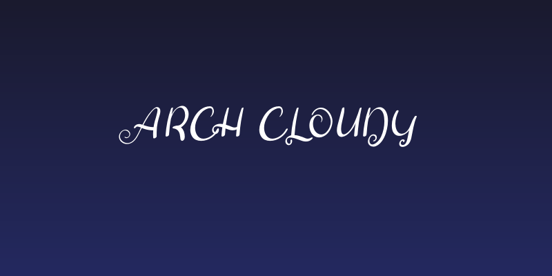 arch cloudy Social Header