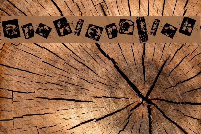 archierotick Font examples