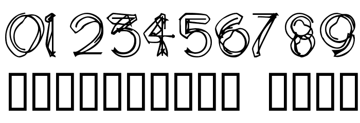 area LINEe Font OTHER CHARS