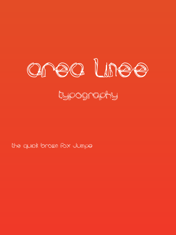 area LINEe Poster