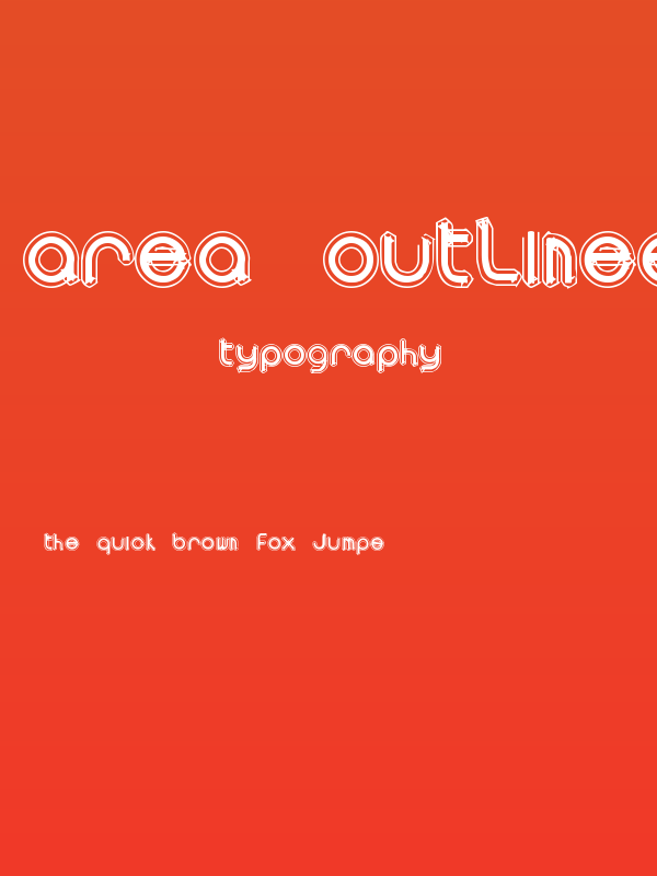 area OUTLINEe Poster