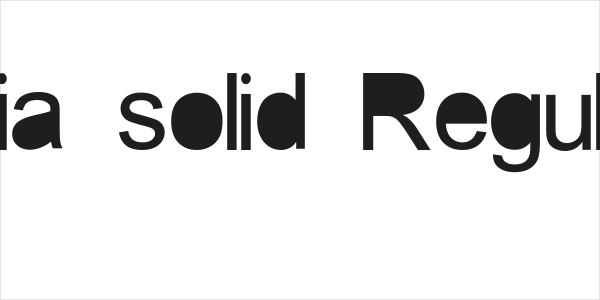 aria solid Regular Logo