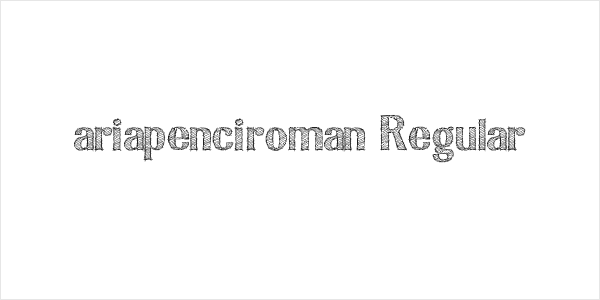 ariapenciroman Regular Logo