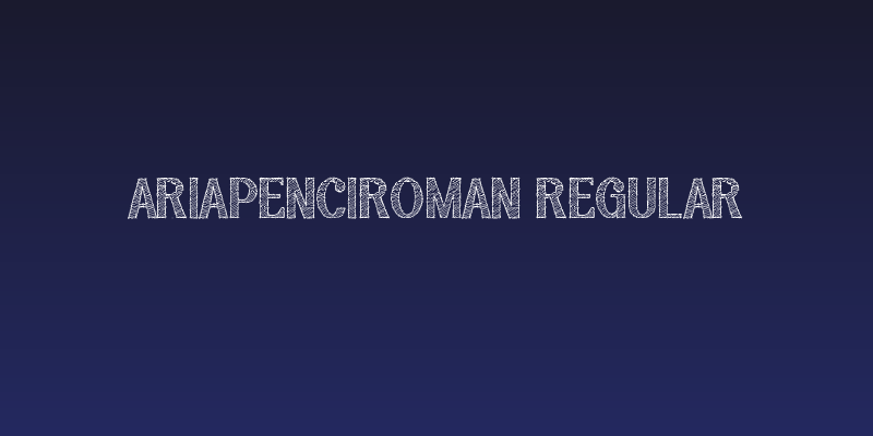 ariapenciroman Regular Social Header