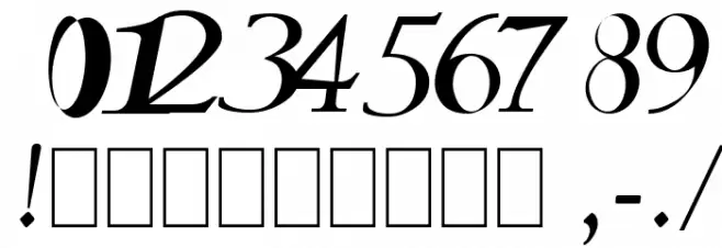 arif Italic Font OTHER CHARS