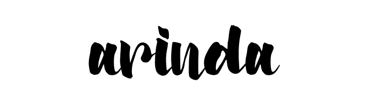 arinda  नि: शुल्क फ़ॉन्ट्स डाउनलोड