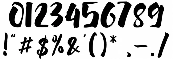 arinda Font OTHER CHARS