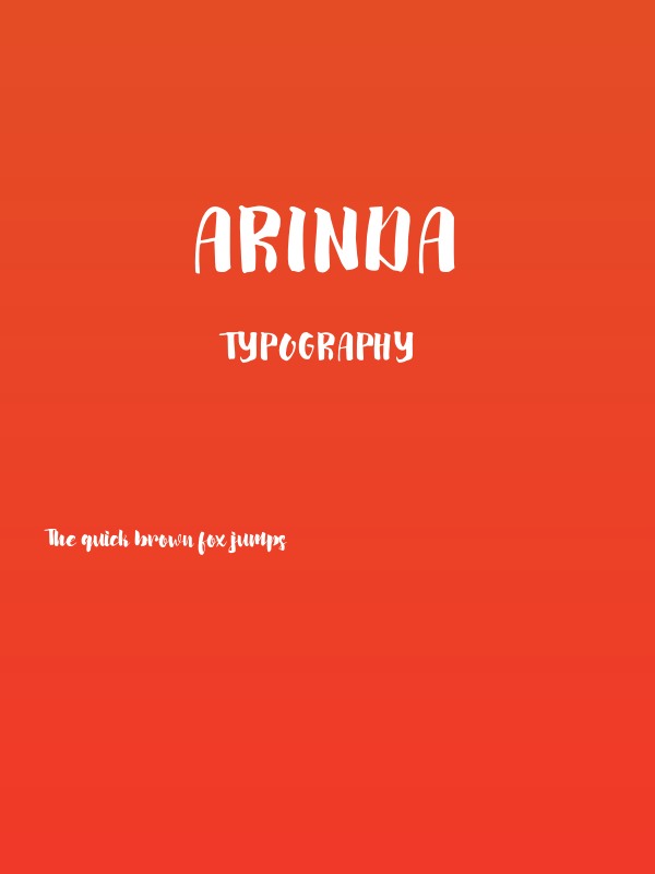 arinda Poster