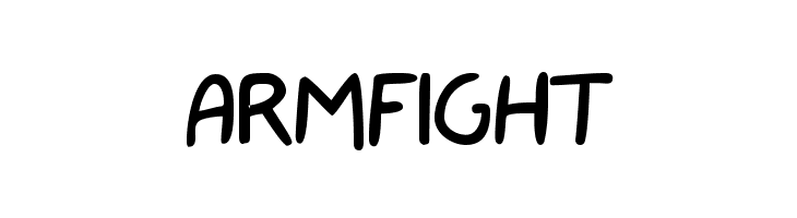 armfight Font