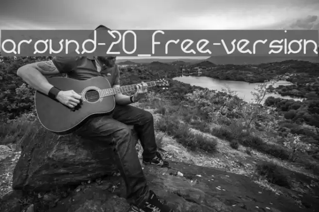 around-20_free-version Font examples