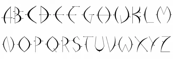 arrohunter Schriftart Groß