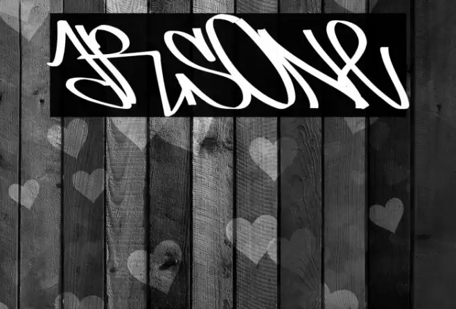 arsone Font examples