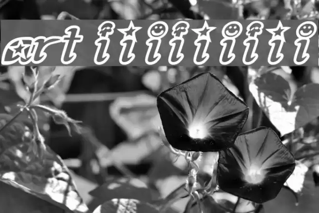 art iii Font examples