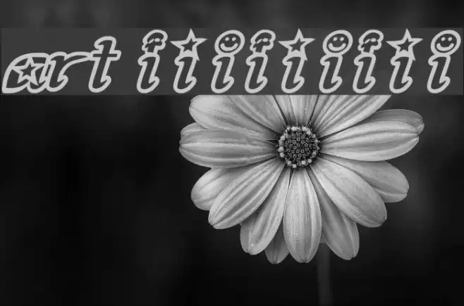 art iii Font examples