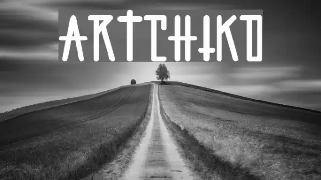 artchiko Font examples