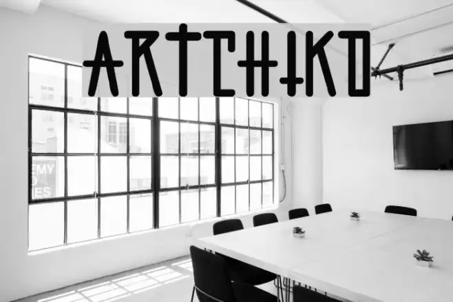 artchiko Font examples