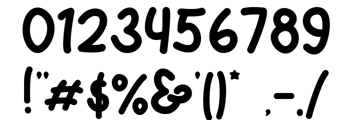 arthury Font OTHER CHARS