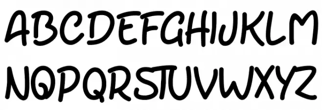 arthury フォント 大文字