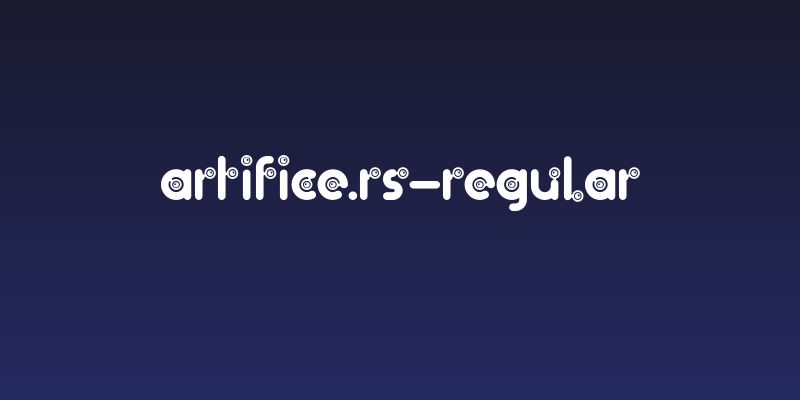 artifice.rs-Regular Social Header
