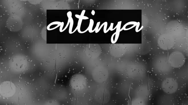 artinya Font examples