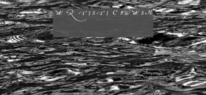 artistic swash Example 1