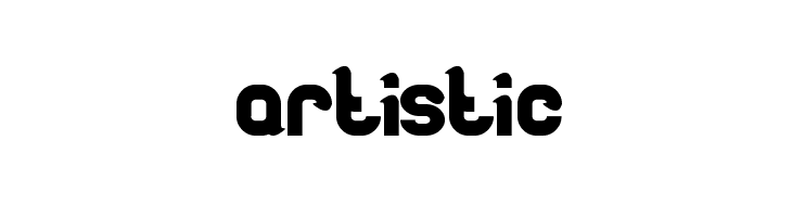 artistic  Скачать бесплатные шрифты