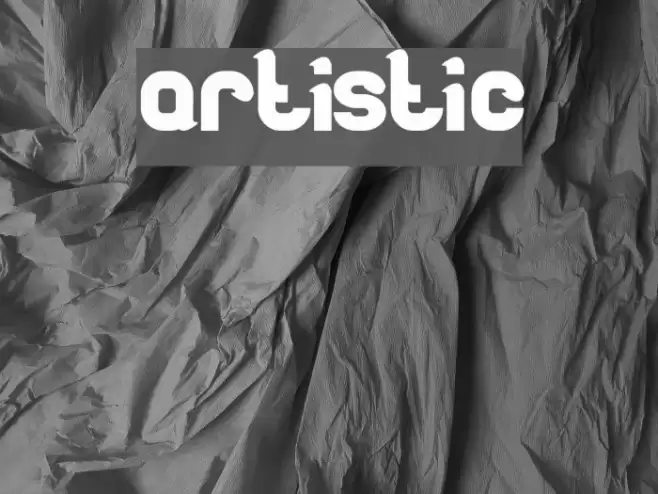 artistic Font examples