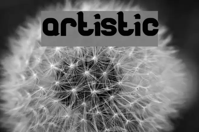 artistic Font examples