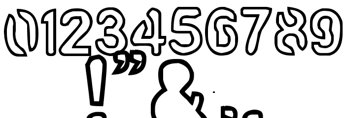 artline2 Font OTHER CHARS