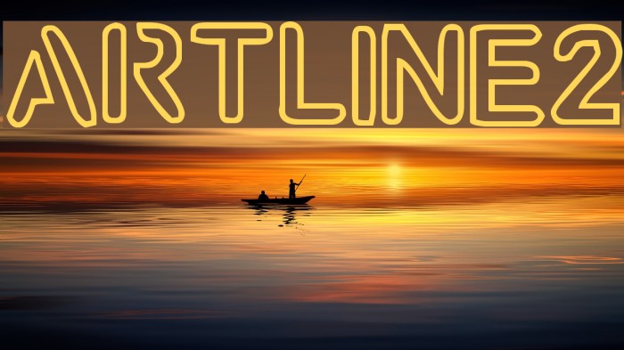 artline2 Font examples