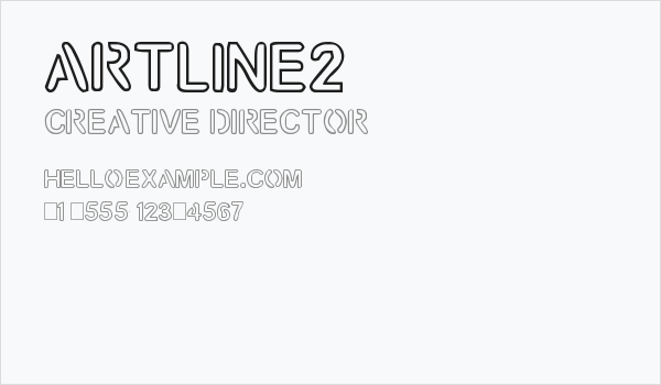 artline2 Business Card