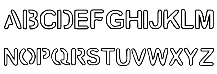 artline2 Font LOWERCASE
