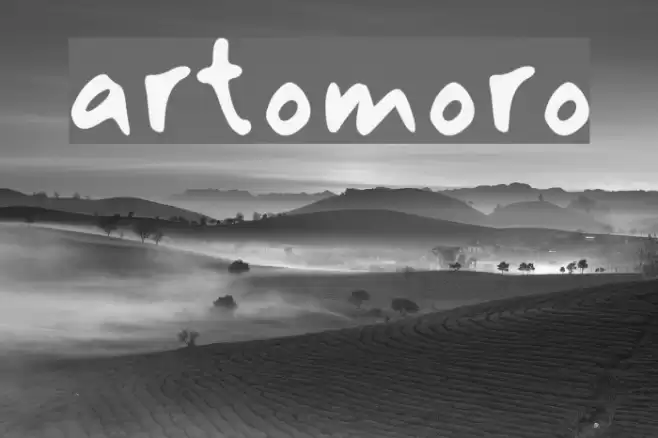 artomoro Font examples