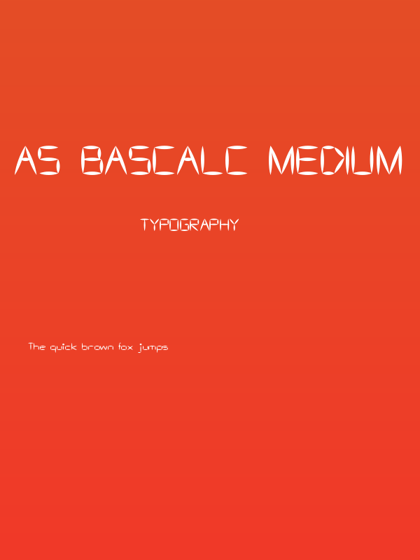 AS Bascalc Medium Poster