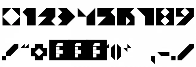 AS/SQ Regular Font OTHER CHARS