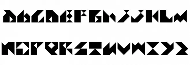AS/SQ Regular 字体 大写