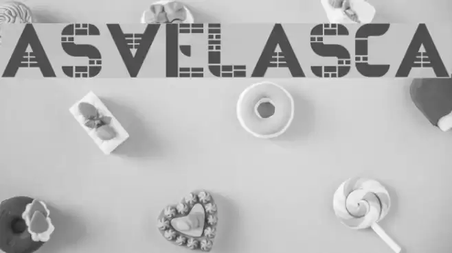 AS-VELASCA Font examples