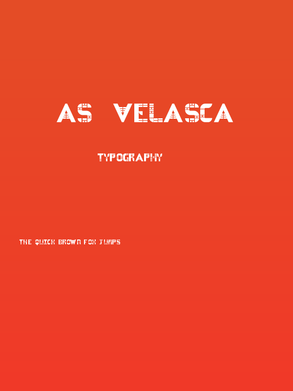 AS-VELASCA Poster